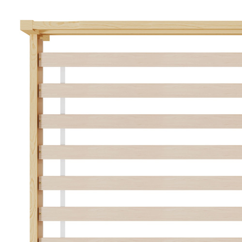 Fremont Pine Wood Platform Bed with Drawers