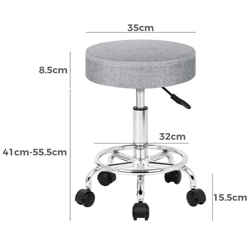 Rickard Adjustable Salon Stool