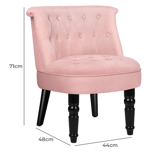 Barclay Velvet Armchair