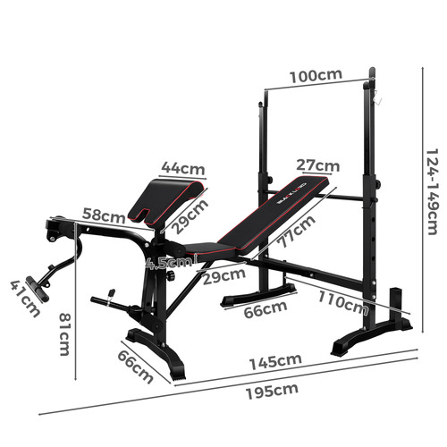 Achilles 10-in-1 Weight Bench