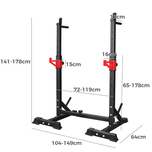 Maude Adjustable Squat Rack