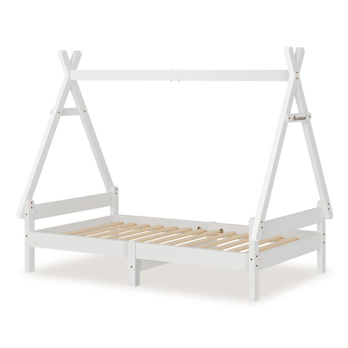 Citali-Pine-Wood-Teepee-Single-Bed-Frame