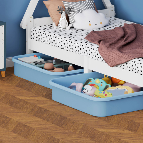 Citali-Pine-Wood-Teepee-Single-Bed-Frame