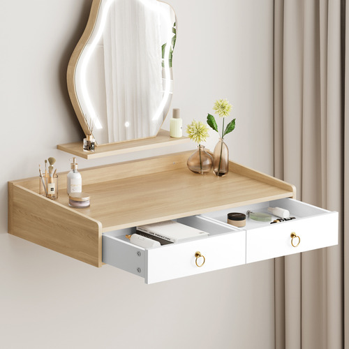 2-Piece-Audrey-Floating-LED-Dressing-Table-and-Stool-Set