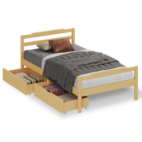 Lyna-Pine-Wood-Platform-Bed-with-Drawers