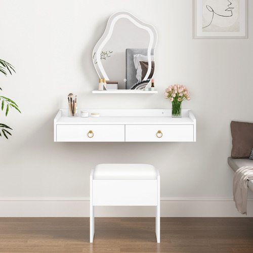 2-Piece-Audrey-Floating-LED-Dressing-Table-and-Stool-Set