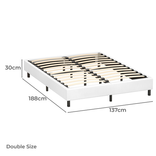 Arelia PU Leather Bed