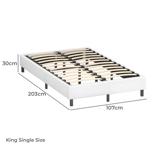Arelia PU Leather Bed