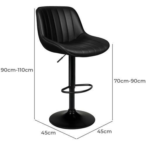 Draven Adjustable Swivel Bar Stools