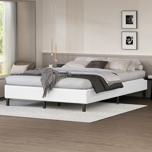 Arelia PU Leather Bed