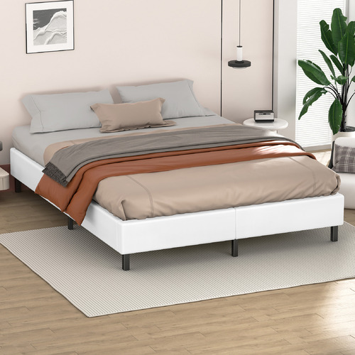 Arelia PU Leather Bed