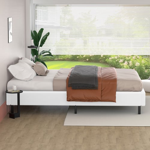 Arelia PU Leather Bed