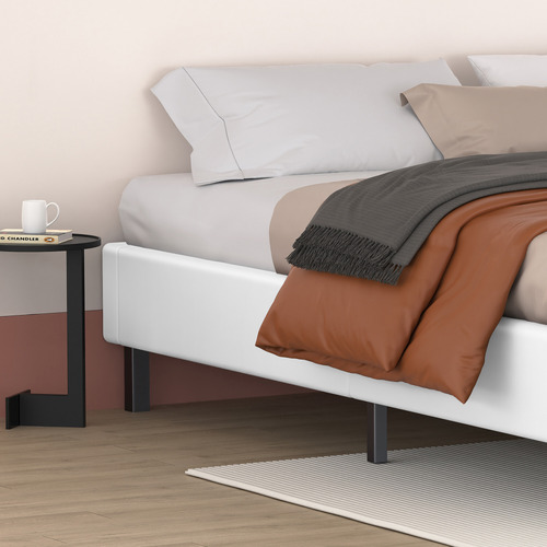 Arelia PU Leather Bed