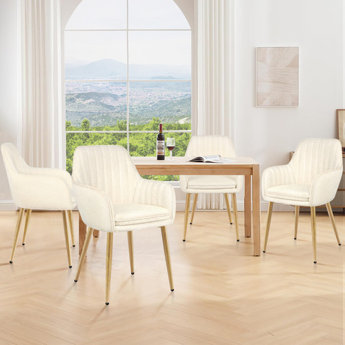 Toren Granular Velvet Dining Chairs