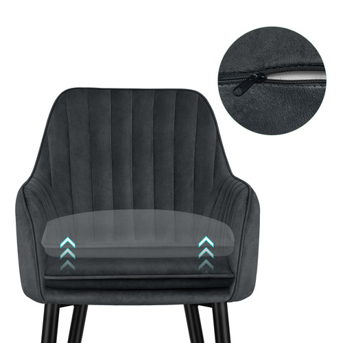 Toren Velvet Dining Chairs