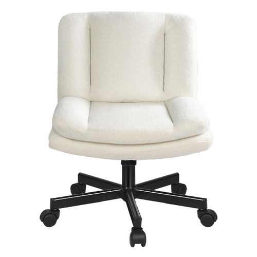 Portham Boucle Office Chair with Castors