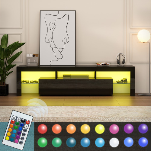 Grace 2 Drawer Entertainment Unit with LED