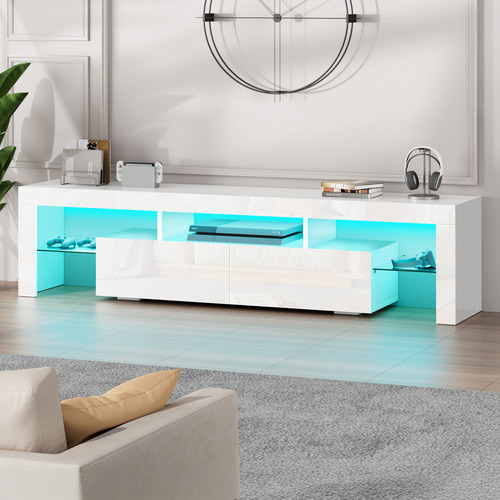 Grace 2 Drawer Entertainment Unit with LED