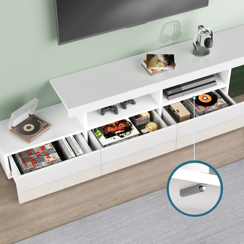 Palacio 3 Drawer Entertainment Unit with LED