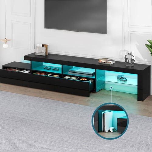 Palacio 3 Drawer Entertainment Unit with LED
