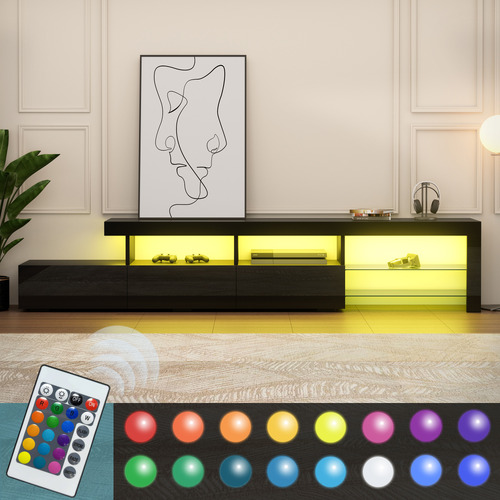 Palacio 3 Drawer Entertainment Unit with LED