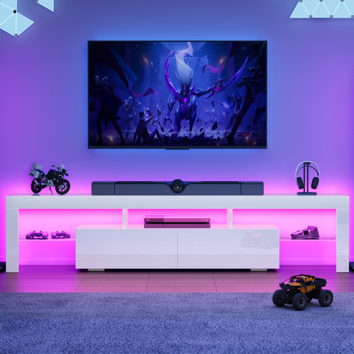Grace 2 Drawer Entertainment Unit with LED