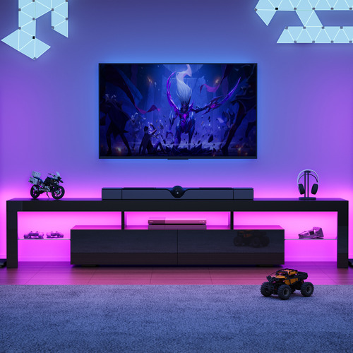 Grace 2 Drawer Entertainment Unit with LED