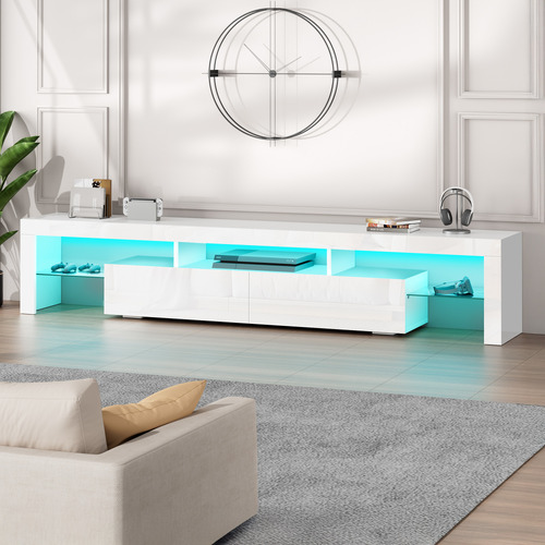 Grace 2 Drawer Entertainment Unit with LED