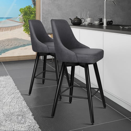 65cm Augusta Swivel Bar Stools