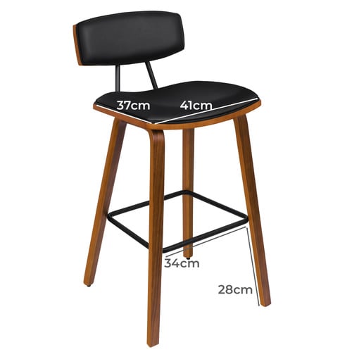 67cm Davion Faux Leather Bar Stools