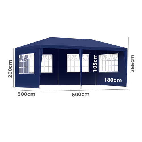 6 x 3m Stroud Outdoor Gazebo
