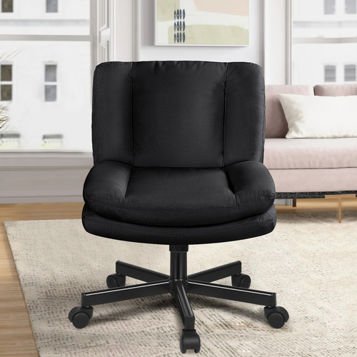 Portham Upholstered Office Chair with Castors