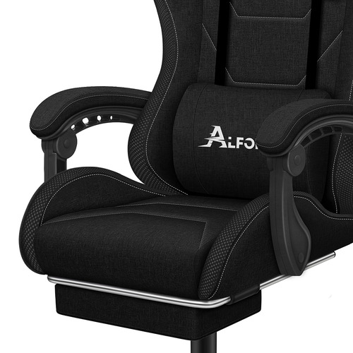Ralph LED Gaming Chair with Footrest