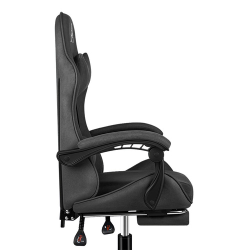 Zed II Faux Leather Gaming Chair with Footrest