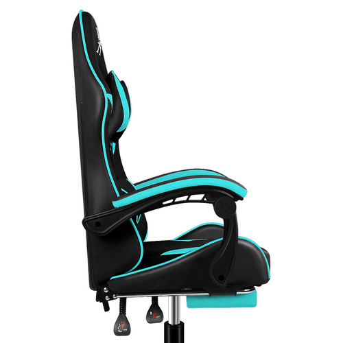Zed I Faux Leather Gaming Chair with Footrest