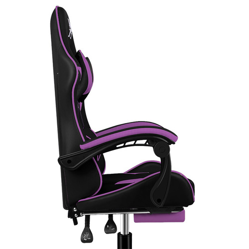 Zed I Faux Leather Gaming Chair with Footrest