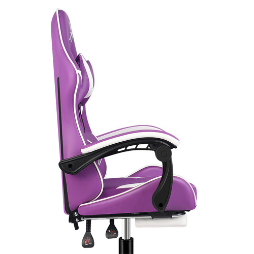 Zed I Faux Leather Gaming Chair with Footrest