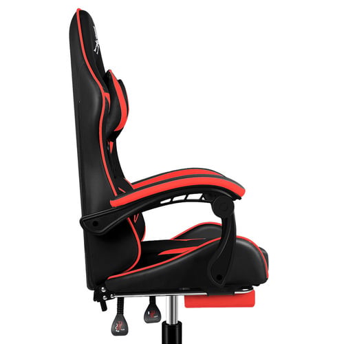 Zed I Faux Leather Gaming Chair with Footrest