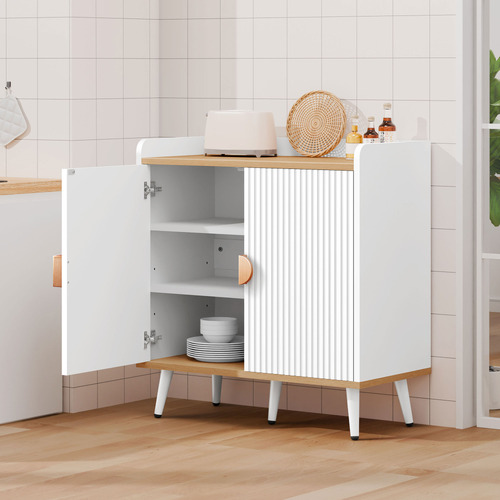 White Dalary 2 Door Sideboard Buffet