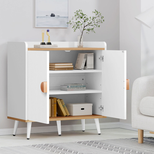 White Dalary 2 Door Sideboard Buffet