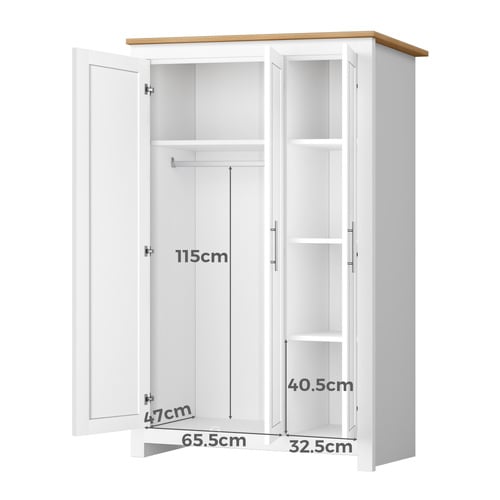 Layton 3 Door Wardrobe