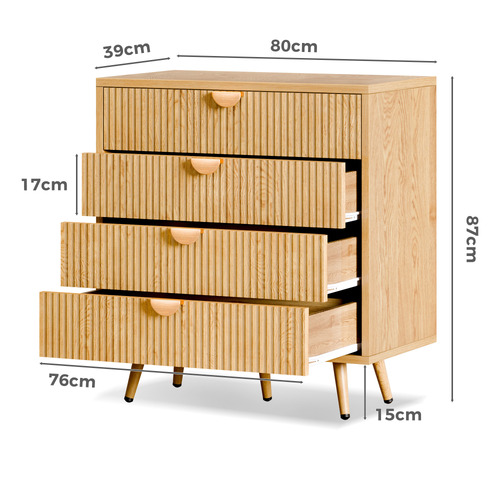 Dalary 4 Drawer Chest
