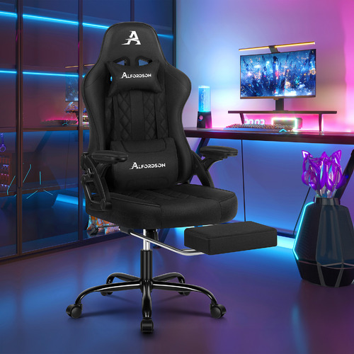 Klain Linen Gaming & Massage Chair