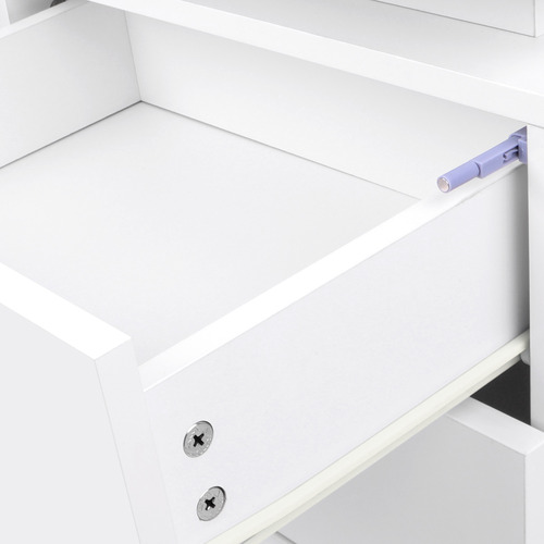 Warren 3 Drawer LED Bedside Tables