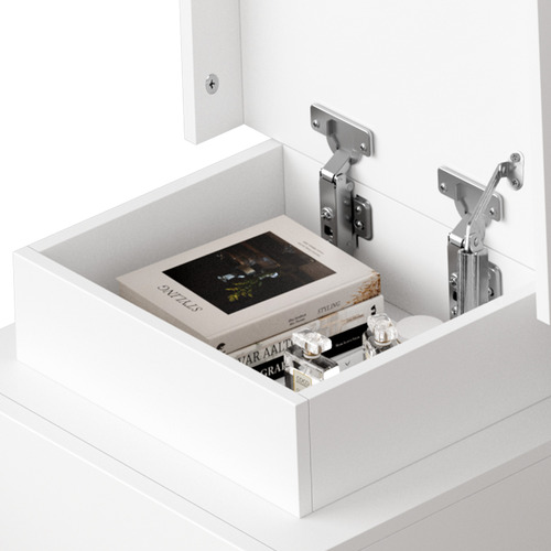 Warren 3 Drawer LED Bedside Tables