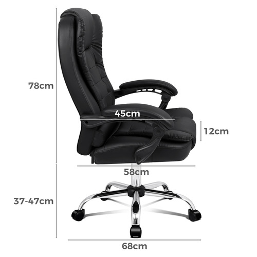Lincoln Faux Leather Executive Chair