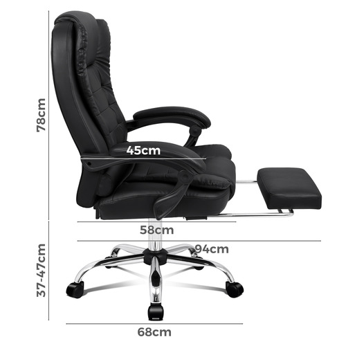 Lincoln Faux Leather Executive Chair
