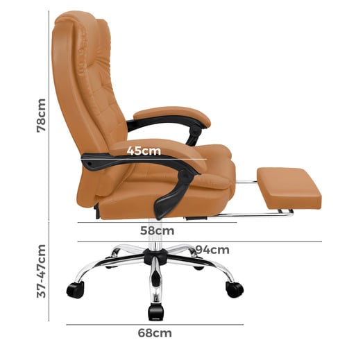 Lincoln Faux Leather Executive Chair