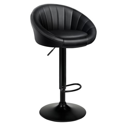 Sylvester Sherpa Swivel Bar Stools