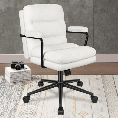 Lewis Boucl&eacute; Swivel Home Office Chair